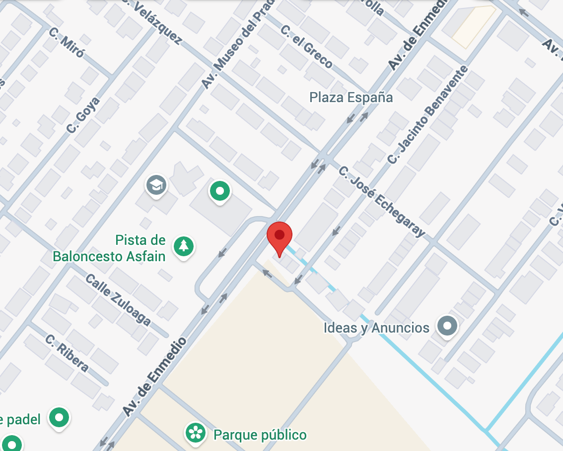 Ubicación Administradores de Fincas Hurtado